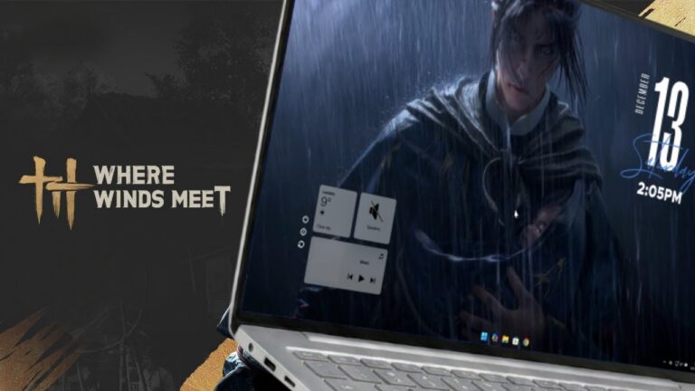 WHERE WINDS MEET Desktop Theme for Windows 11 | Live Wallpaper & Rainmeter PC Customization 2025