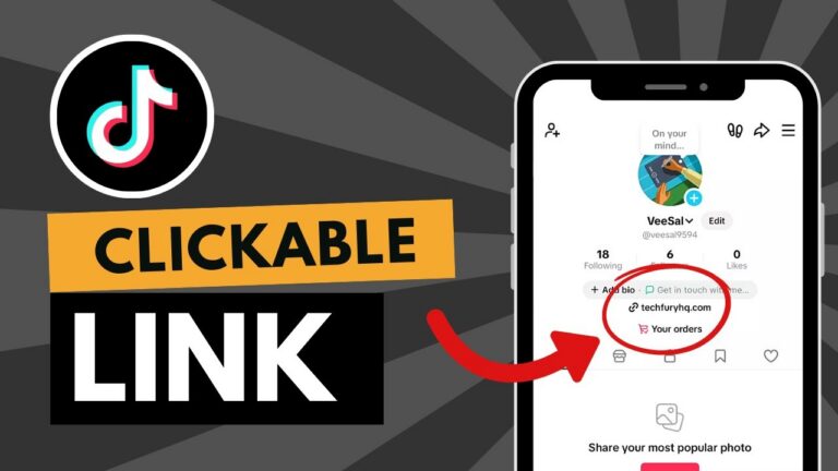 How To Add A Clickable Link To Your TikTok Bio (2026 Update)
